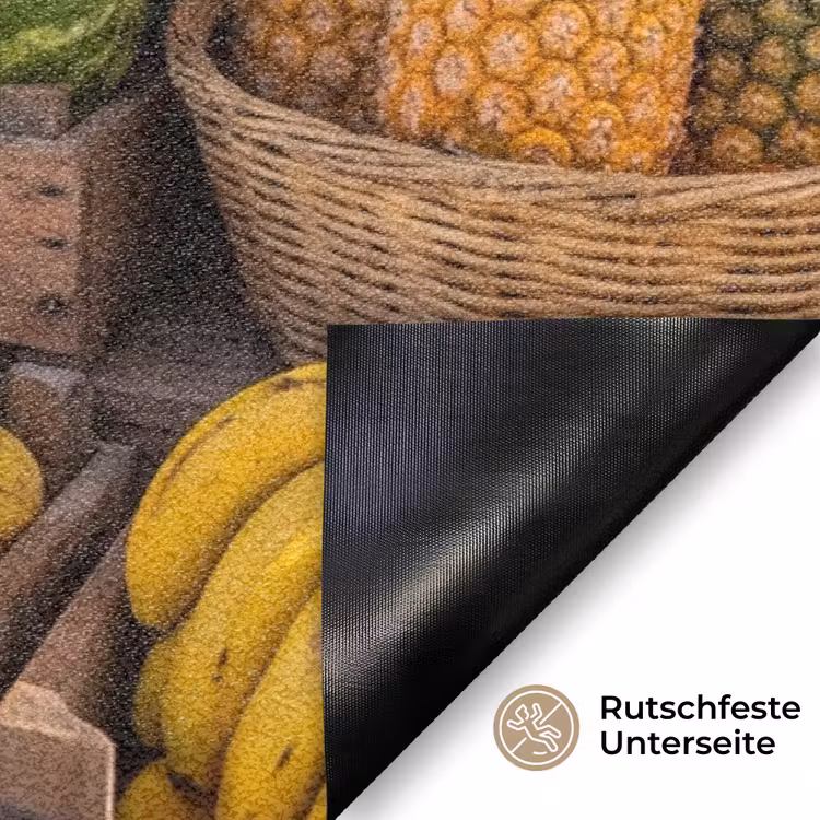 Fußmatte - Obst – Strand – Tropisch - Fruit - Strand - Tropisch Deurmat klein