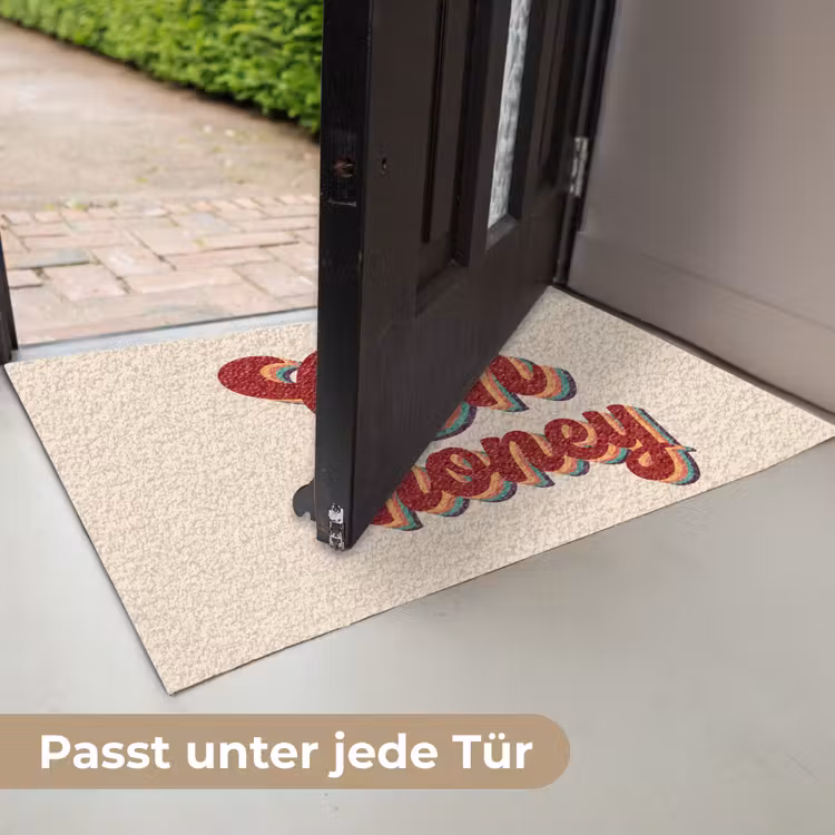 Oh honey - Rood - Schaduw Deurmat klein -USP_DE