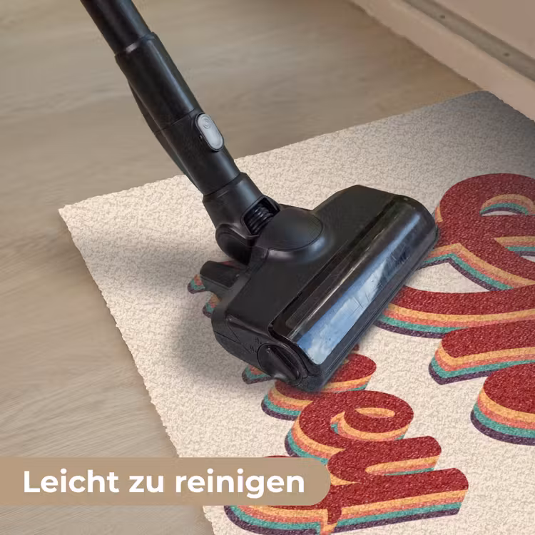 Oh honey - Rood - Schaduw Deurmat klein -reinigen_DE