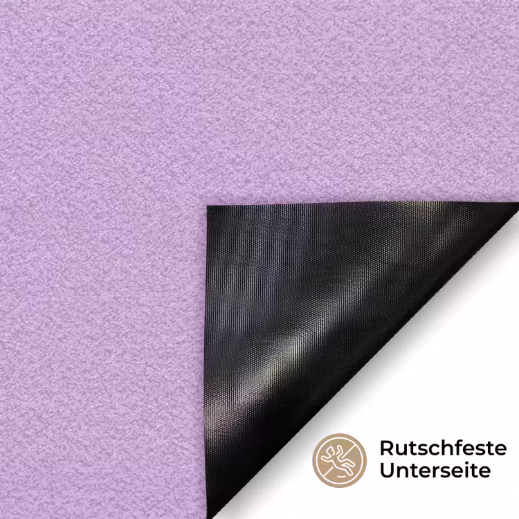 Oh darling - Hart - Paars Deurmat klein -antislip_DE