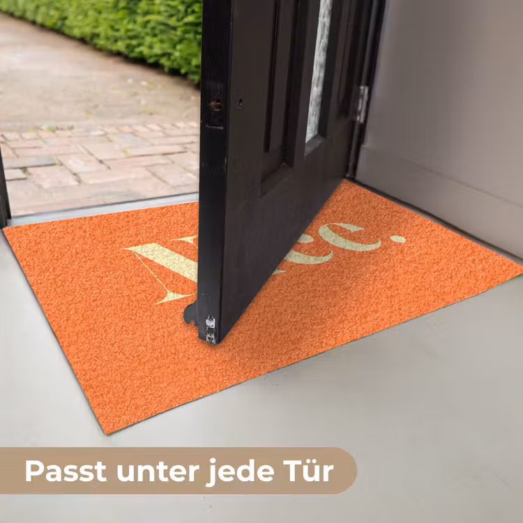 Oranje - Gebroken wit - Nice Deurmat klein -USP_DE