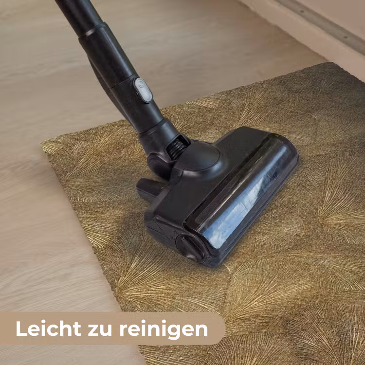 Organisch - Lijnen - Goud Deurmat klein 898 -reinigen_DE