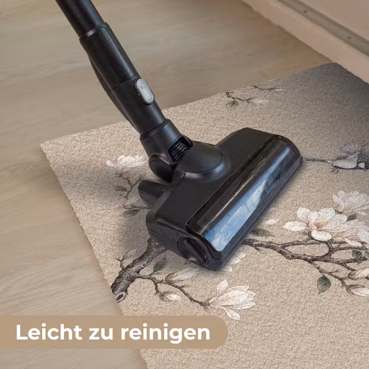 Oosters - Vogels - Beige Deurmat klein -reinigen_DE