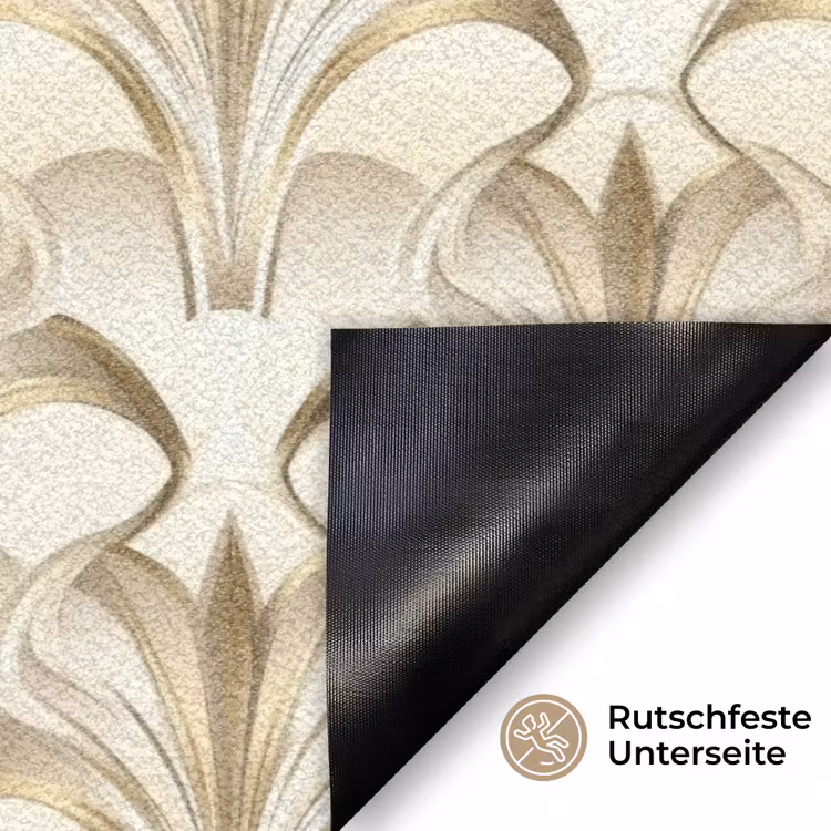 Ornament - Barok - Goud Deurmat klein 898 -antislip_DE