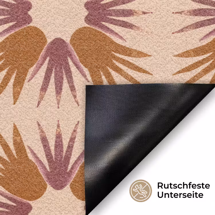 Ornament - Patroon - Oker Deurmat klein 898 -antislip_DE