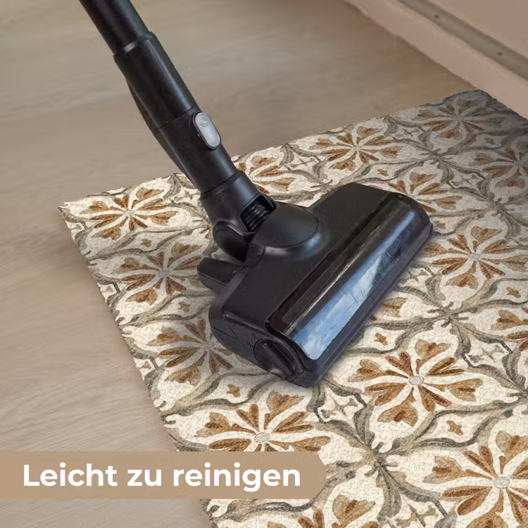 Siertegel - Patroon - Bruin Deurmat klein 898 -reinigen_DE