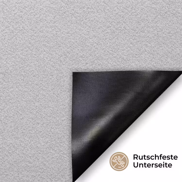 Otter - WC rol - Zwart - Wit Deurmat klein -antislip_DE