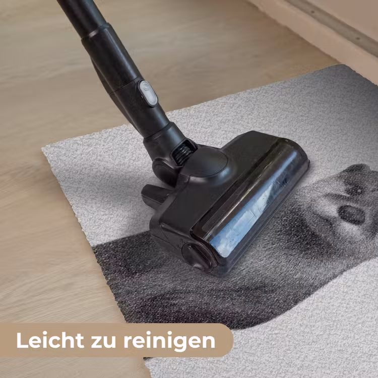 Otter - WC rol - Zwart - Wit Deurmat klein -reinigen_DE