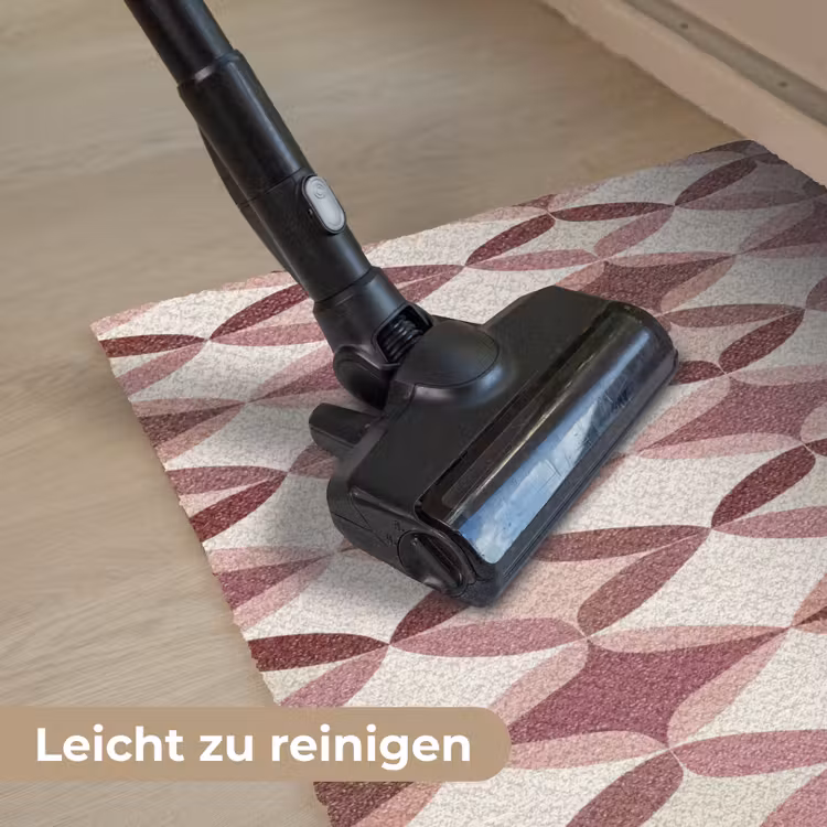 Ovaal - Textuur - Roze Deurmat klein 898 -reinigen_DE
