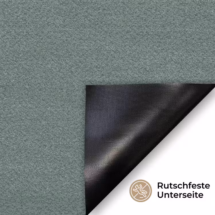 Palmboom - Wit - Groen - Tropisch Deurmat klein -antislip_DE