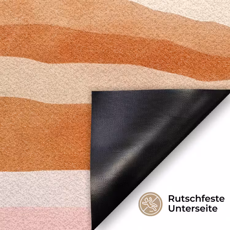 Palmbomen - Abstract - Zon - Heuvels Deurmat klein -antislip_DE