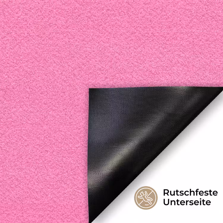 Palmbomen - Modern - Roze Deurmat klein -antislip_DE