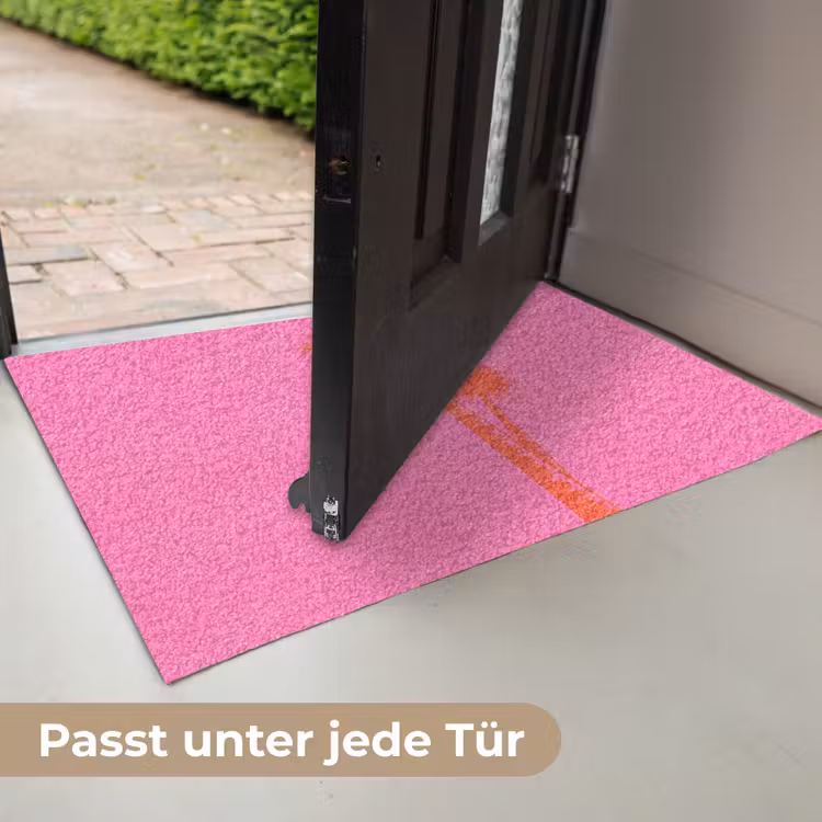 Palmbomen - Modern - Roze Deurmat klein -USP_DE