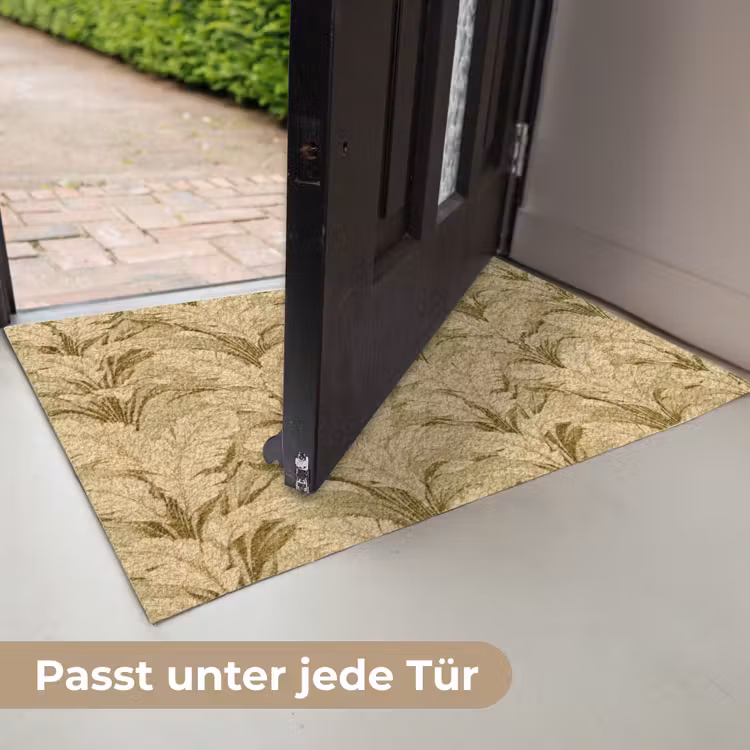 Palmbladeren - Klassiek - Groen Deurmat klein 898 -USP_DE