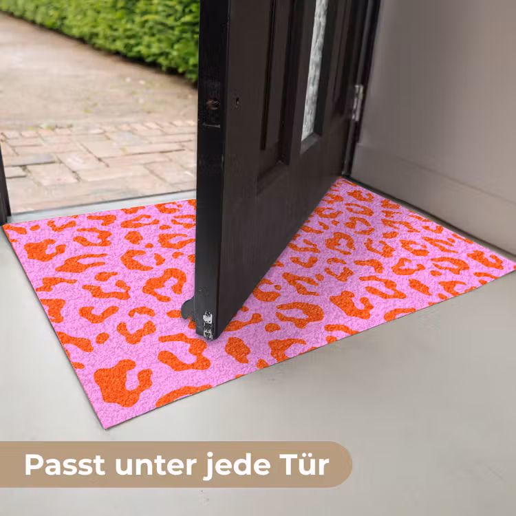 Panter - Rood - Roze Deurmat klein 898 -USP_DE