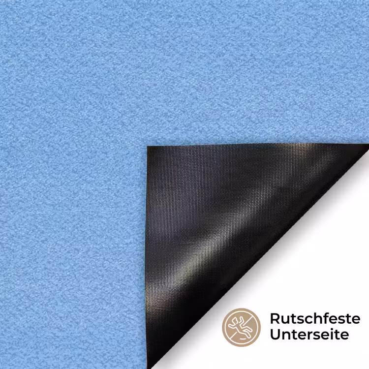Papagaai - Vliegen - Blauw - Geel Deurmat klein -antislip_DE