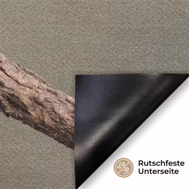 Papagaai - Tak - Natuur - Kleurrijk Deurmat klein -antislip_DE