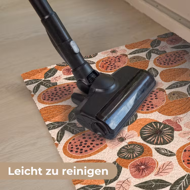 Papaja - Bloesem - Oranje Deurmat klein 898 -reinigen_DE