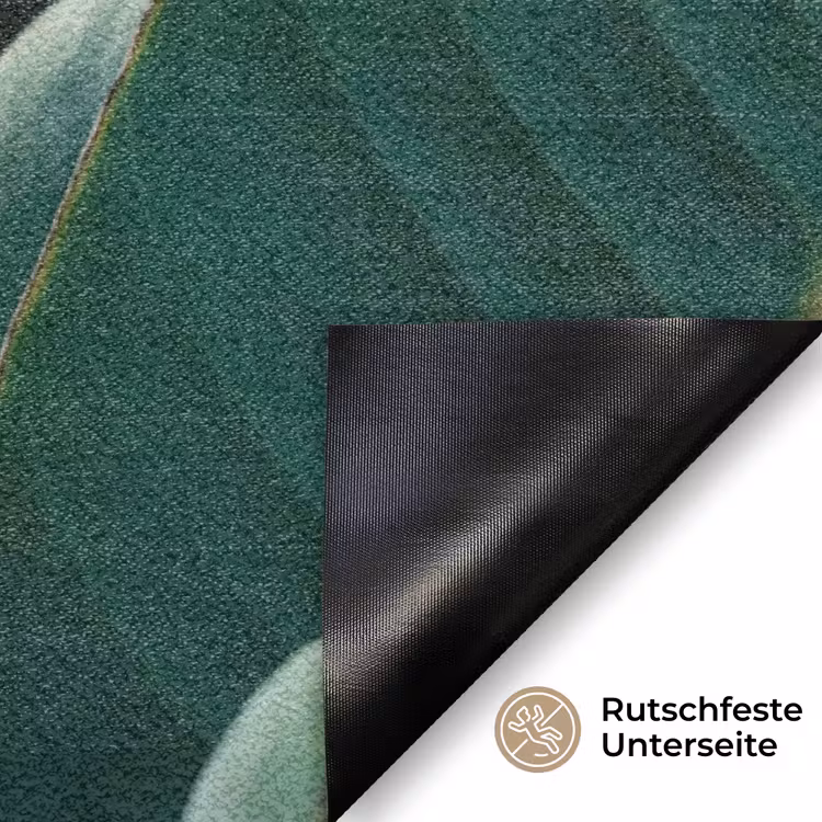 Paradijsvogel - Bloem - Exotisch Deurmat klein -antislip_DE