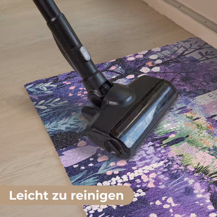 Park - Bomen - Bloemen - Gebouwen Deurmat klein -reinigen_DE