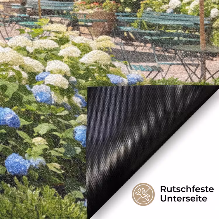 Fußmatte - Park – Springbrunnen – Stadt – Natur - Park - Fontein - Stad - Natuur Deurmat klein