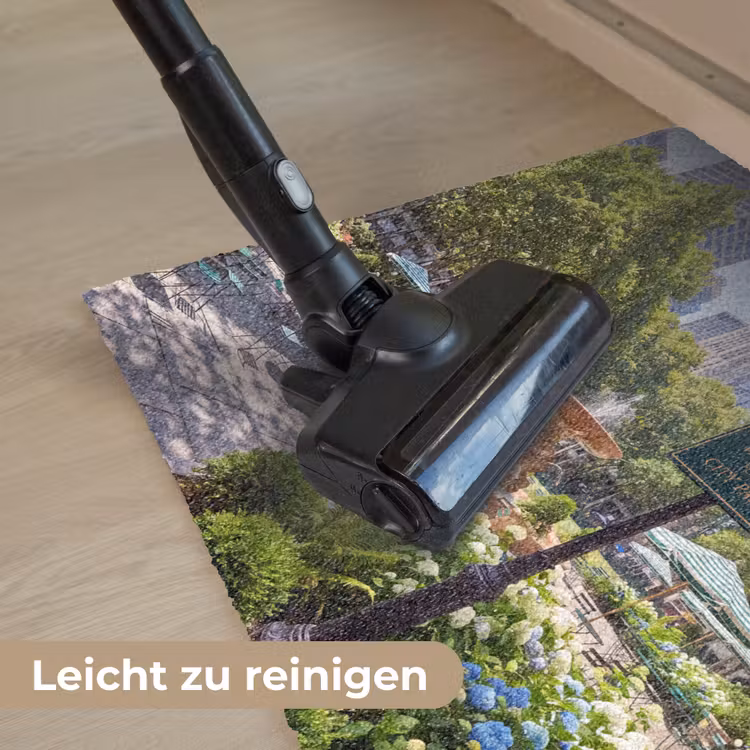 Fußmatte - Park – Springbrunnen – Stadt – Natur - Park - Fontein - Stad - Natuur Deurmat klein