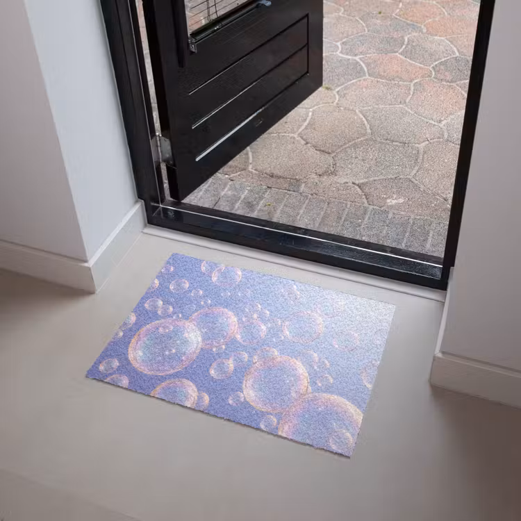 Pastel - Bubbels - Dromerig Deurmat klein -sfeer5