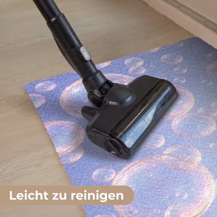 Pastel - Bubbels - Dromerig Deurmat klein -reinigen_DE