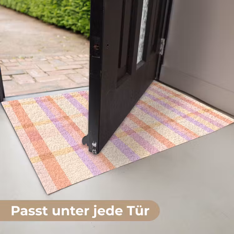Pastel - uitpatroon - Geometrisch Deurmat klein 898 -USP_DE