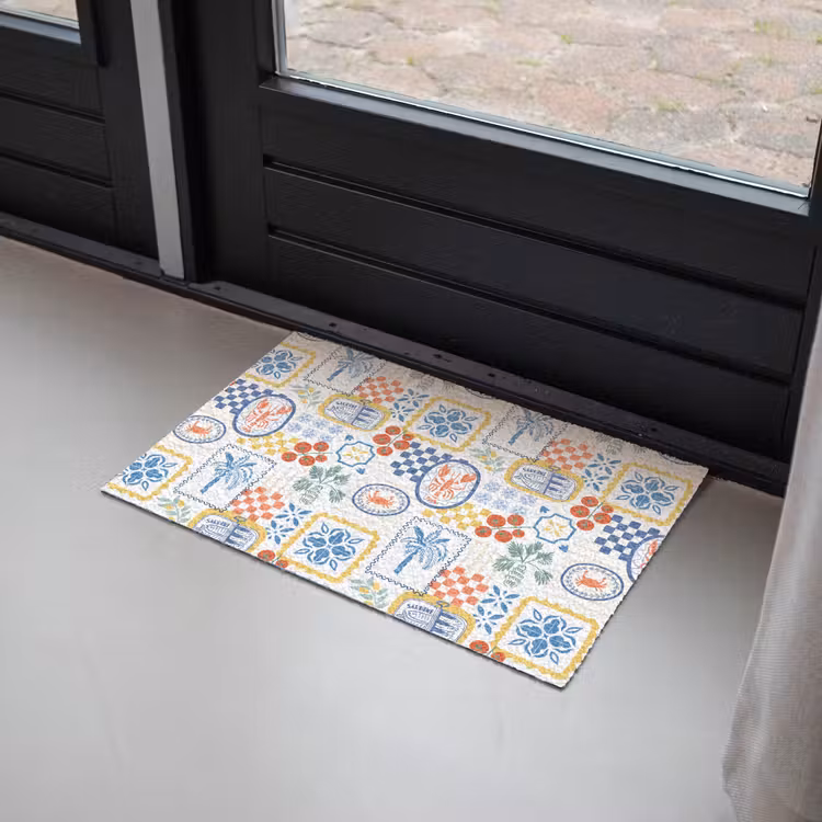 Patroon - Illustraties - Mediterraans Deurmat klein 898 -sfeer2
