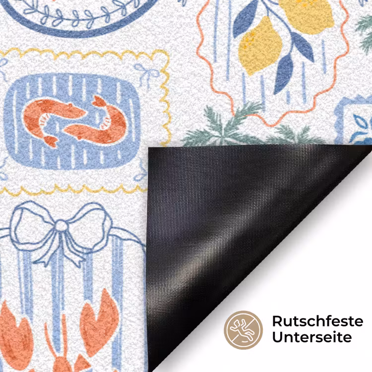 Patroon - Zomer - Illustraties Deurmat klein 898 -antislip_DE