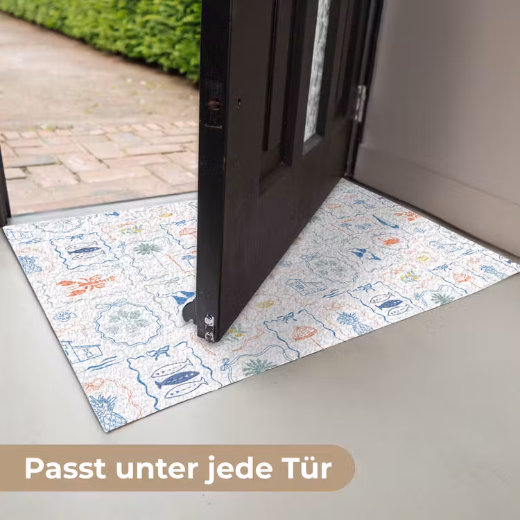 Patroon - Zomer - Illustraties Deurmat klein 898 -USP_DE