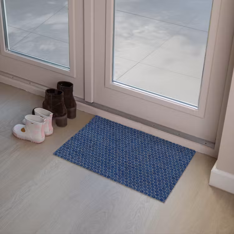 Penny - Mozaïek - Donkerblauw Deurmat klein 898 -sfeer3
