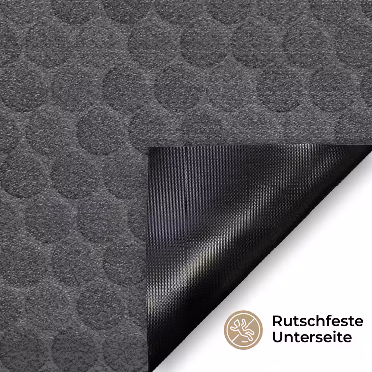 Penny - Mozaïek - Donkergrijs Deurmat klein 898 -antislip_DE