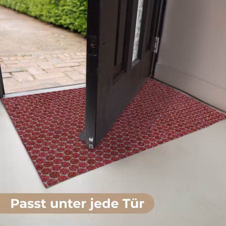 Penny - Mozaïek - Rond - Rood Deurmat klein 898 -USP_DE