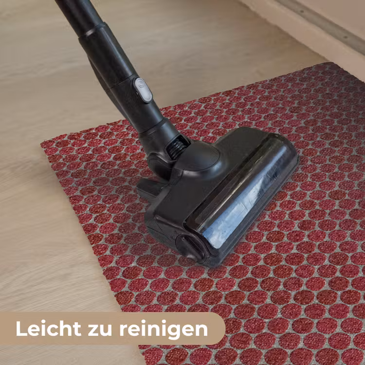 Penny - Mozaïek - Rond - Rood Deurmat klein 898 -reinigen_DE