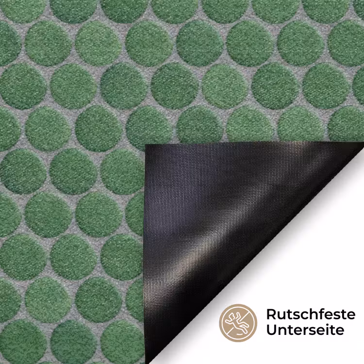 Penny - Mozaïek - Bosgroen - Green Deurmat klein 898 -antislip_DE
