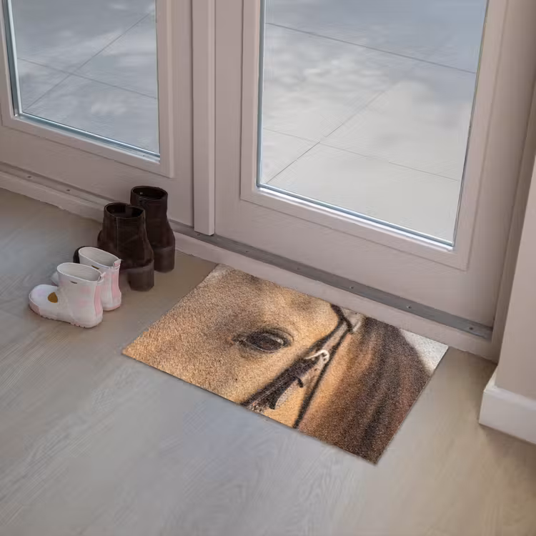 Paard - Oog - Bruin Deurmat klein -sfeer3