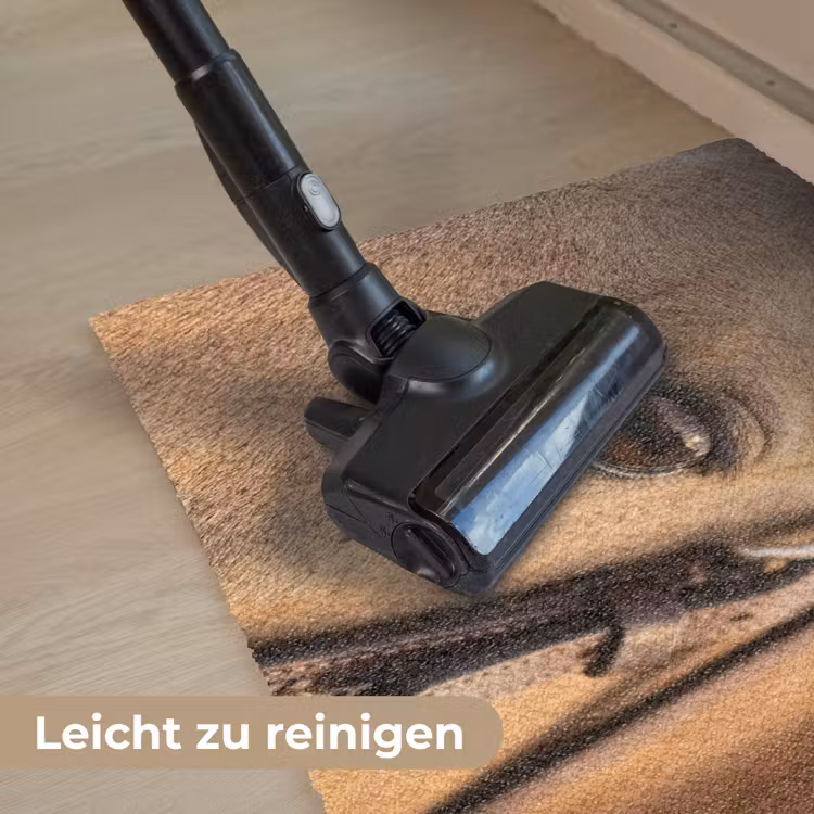 Paard - Oog - Bruin Deurmat klein -reinigen_DE
