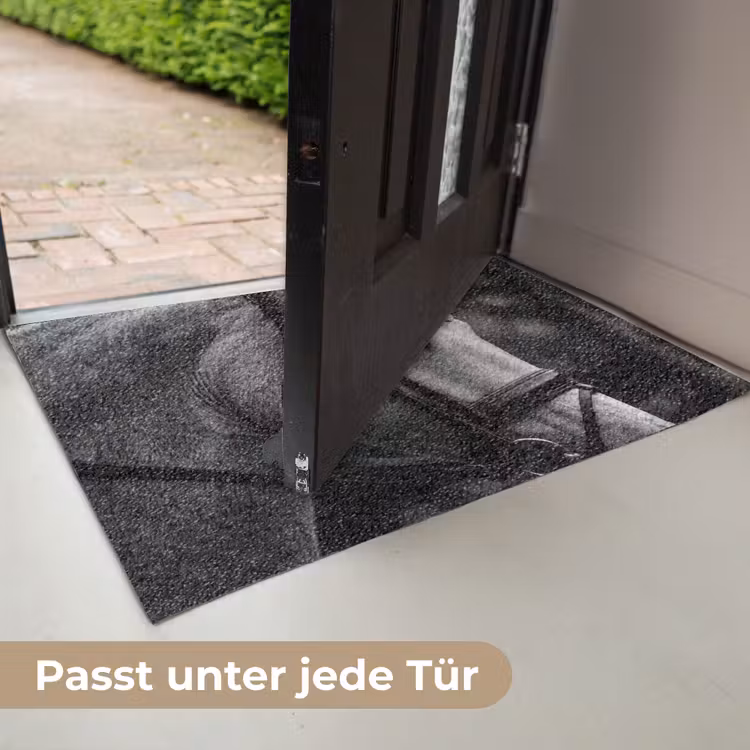 Paard - Schimmel - Portret Deurmat klein -USP_DE