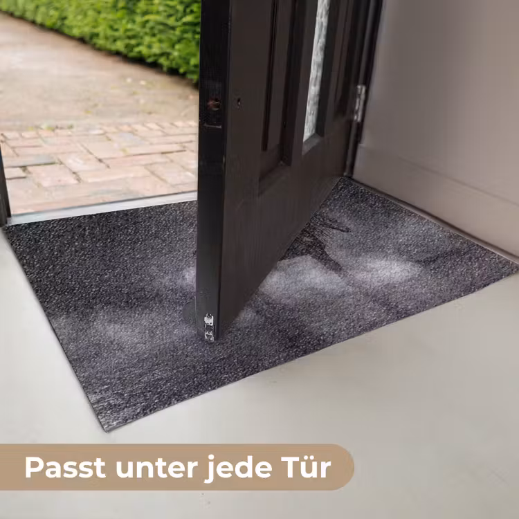 Paard - Magisch - Zwart Deurmat klein -USP_DE