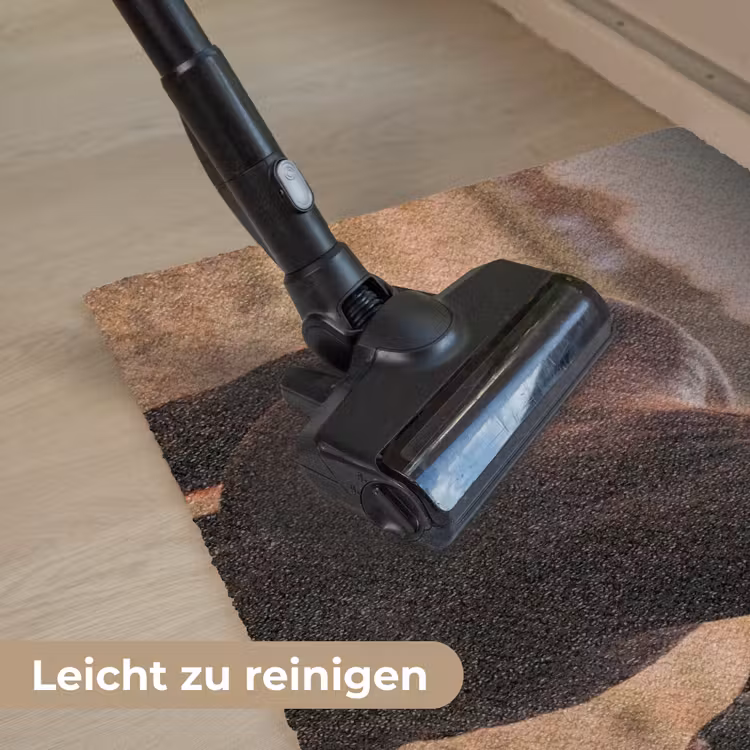 Paard - Zonsondergang - Bruin Deurmat klein -reinigen_DE