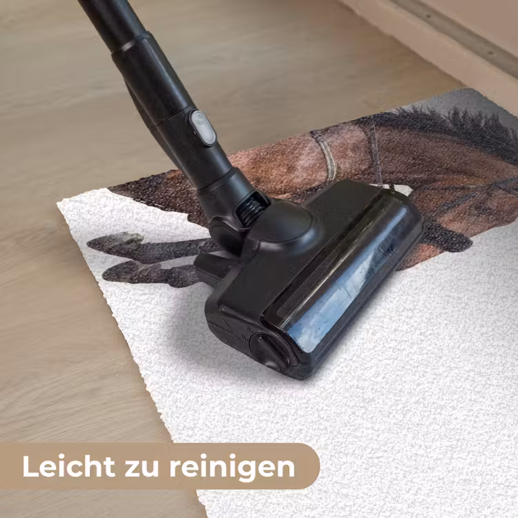 Paard - Springen - Modern Deurmat klein -reinigen_DE