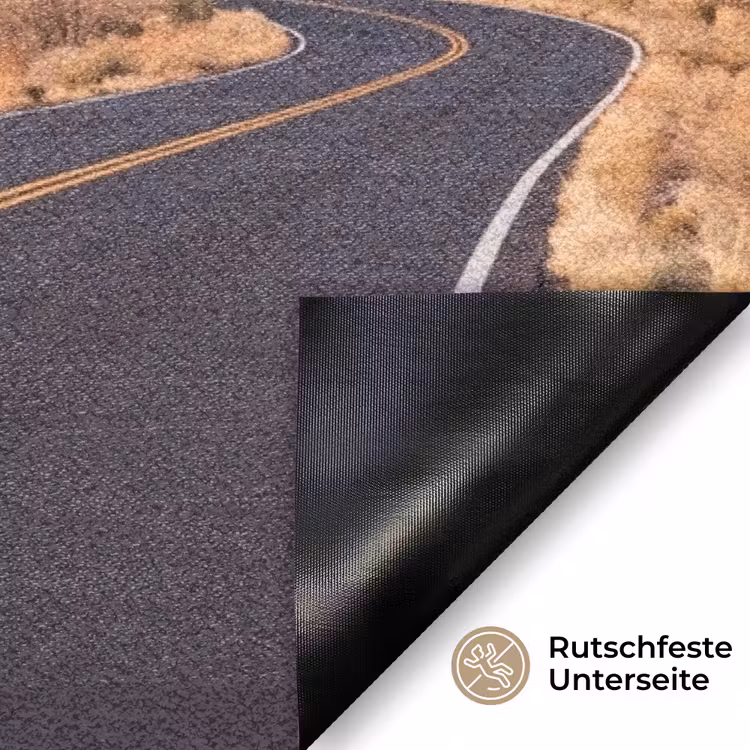 Fußmatte - Pferd – Wüste – Natur - Paard - Woestijn - Natuur Deurmat klein