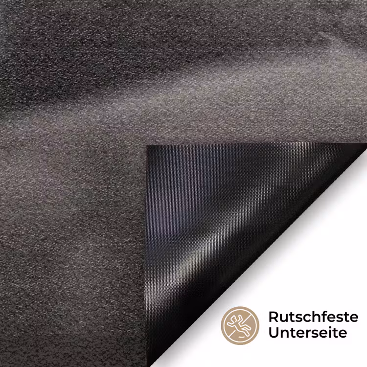 Paarden - Zwart - Wit - Kudde Deurmat klein -antislip_DE