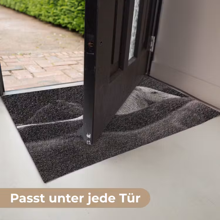 Paarden - Zwart - Wit - Kudde Deurmat klein -USP_DE