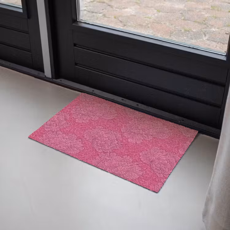 Pioenrozen - Energiek - Roze Deurmat klein 898 -sfeer2