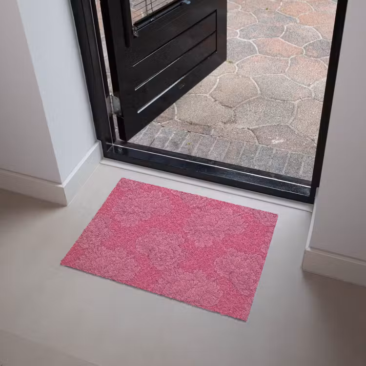 Pioenrozen - Energiek - Roze Deurmat klein 898 -sfeer5