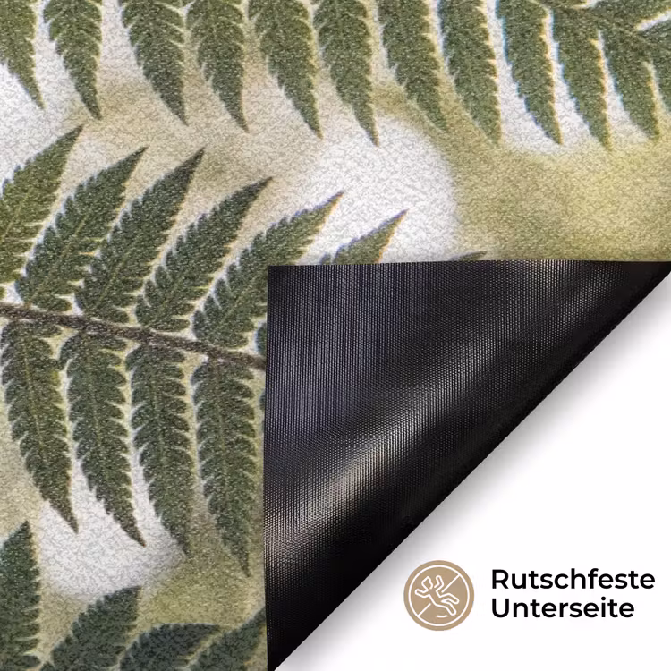 Plant - Blad - Natuur - Groen - Detail Deurmat klein -antislip_DE