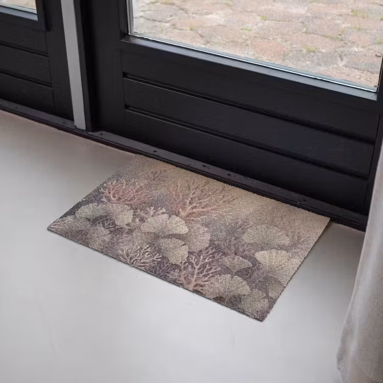 Plant - Bladeren - Zee - Illustratie - Groen Deurmat klein -sfeer2